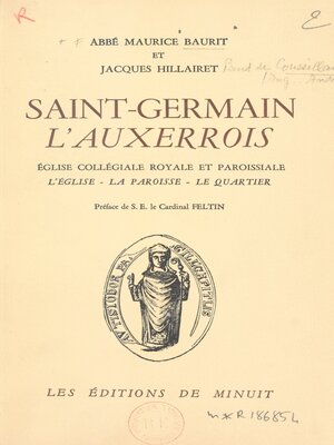 cover image of Saint-Germain l'Auxerrois